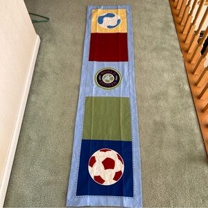 Pottery Barn Kids World Soccer Table Runner